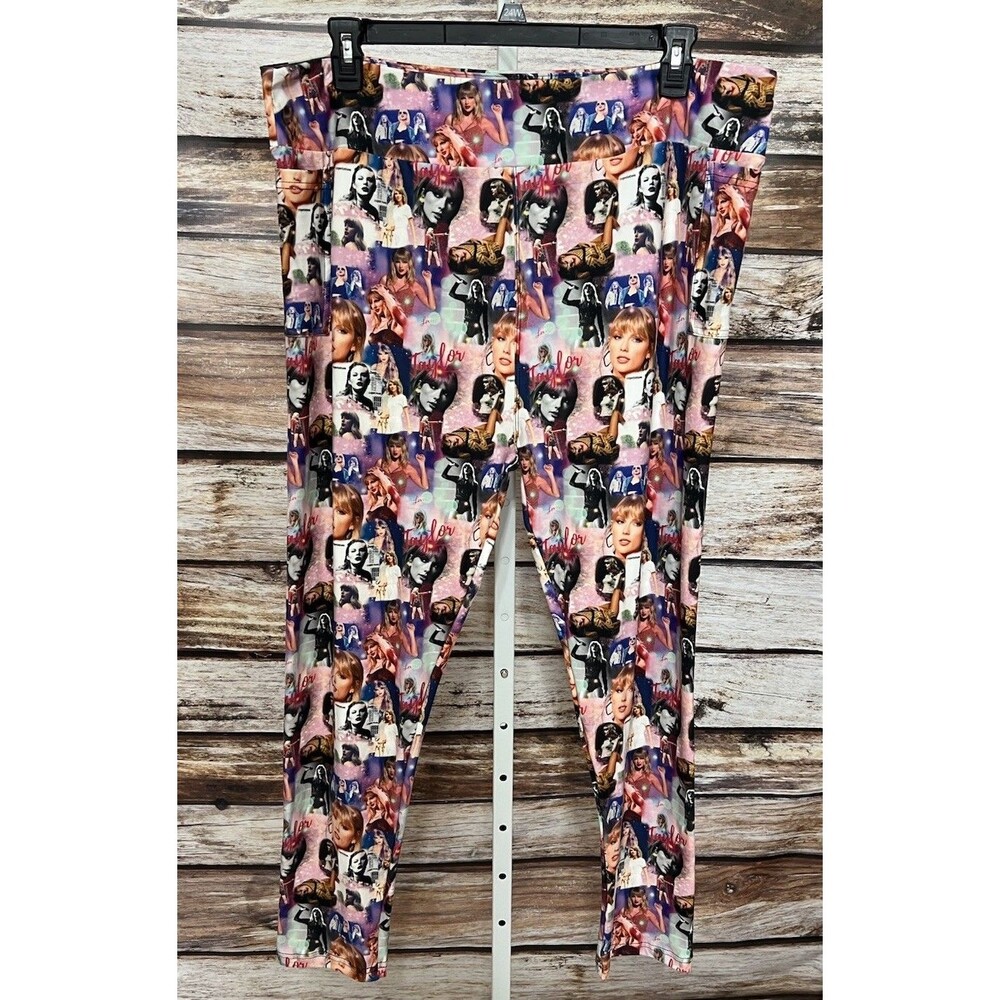 Amelia Rose Taylor Swift Leggings TC3 Womens Tall Curvy Plus Size 3 New